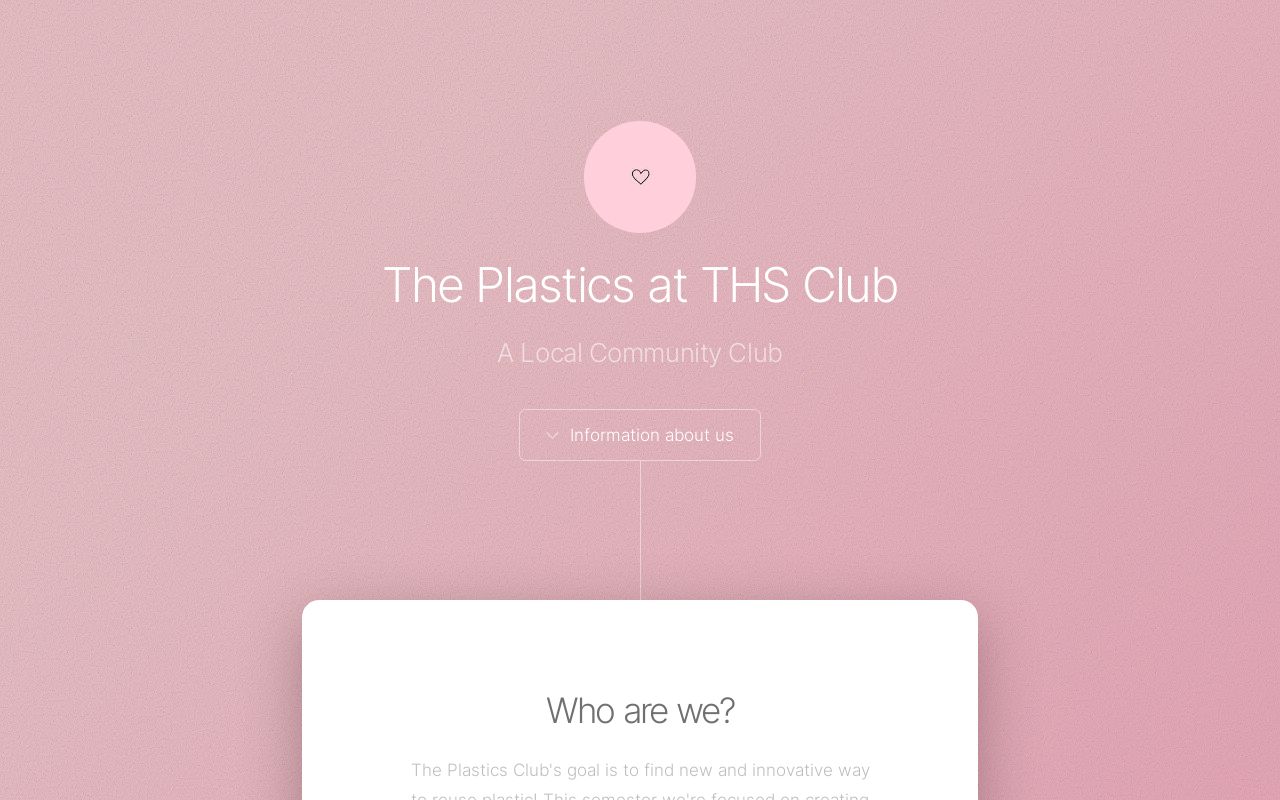 The Plastics at THS Club